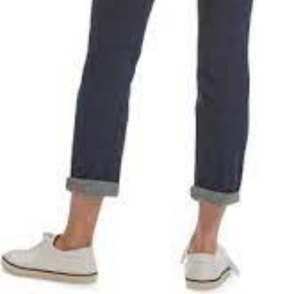 NWT JEN7 BY 7 FOR ALL MANKIND SLIM BOYFRIEND JEANS DARK VINTAGE 0‎ - Picture 3 of 12